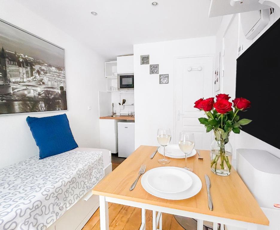 Studio cosy et lumineux, quartier canal St Martin - 4