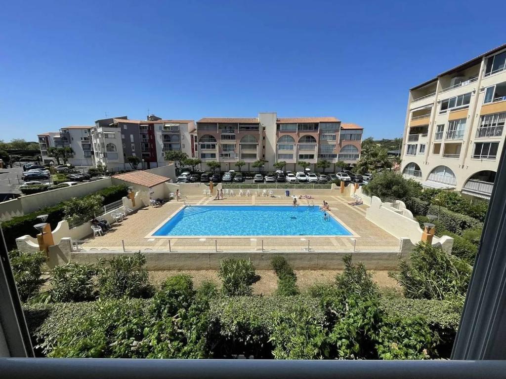 AQUAGOLF Jolie 2 Pièces cabine climatisée piscine proche plage Richelieu Cap d'Agde - 1