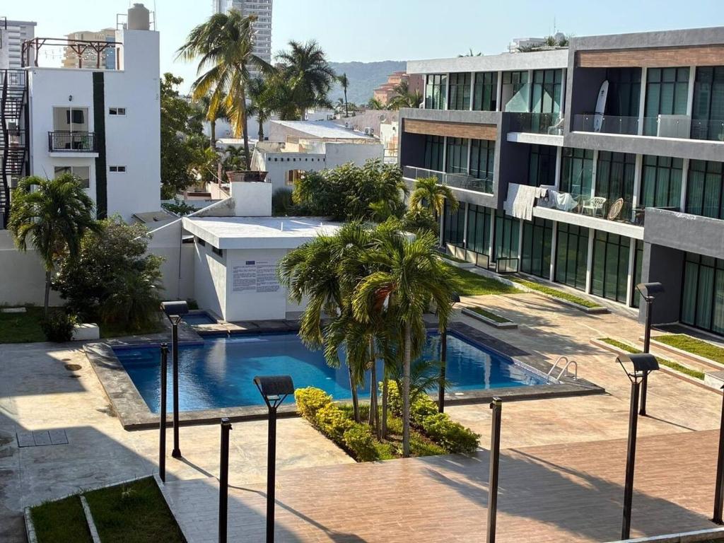 Departamento moderno con alberca - 3