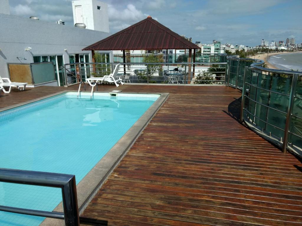 Swimming pool, Manaira Palace 419 - Beira Mar de Manaira in Joao Pessoa