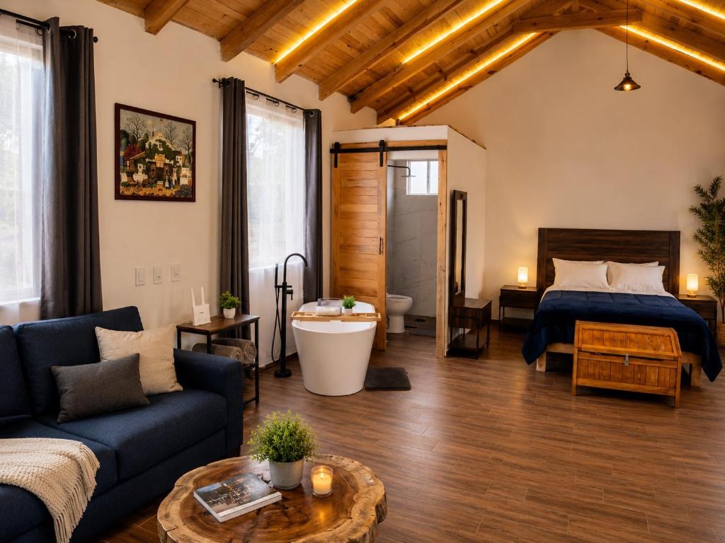 Cabaña Romántica con Tina para Parejas - 5