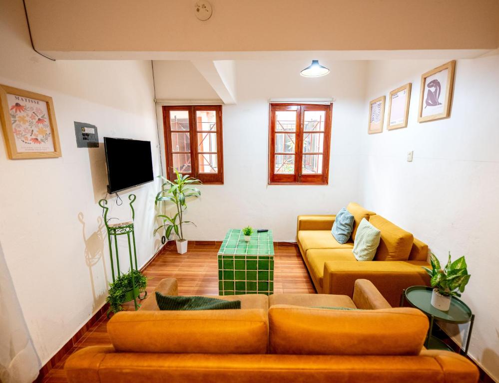 Loft en Roma Sur: Cama King Size - 4