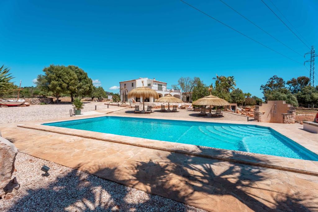 Traumhafte Finca - Es Camp Fora - nahe Santanyi mit Meerblick - 5