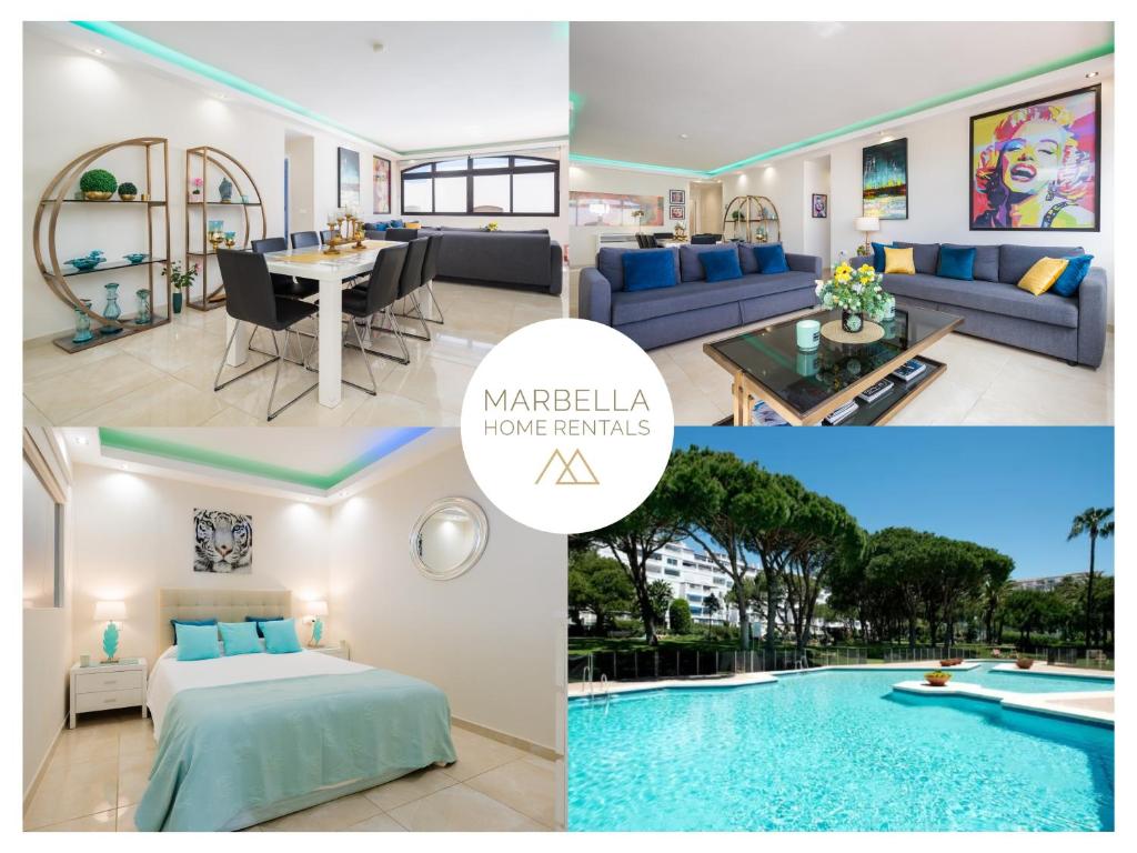 MARBELLA HOME RENTALS - Beachfront Luxury Apartment, 5BR Playas del Duque - 1