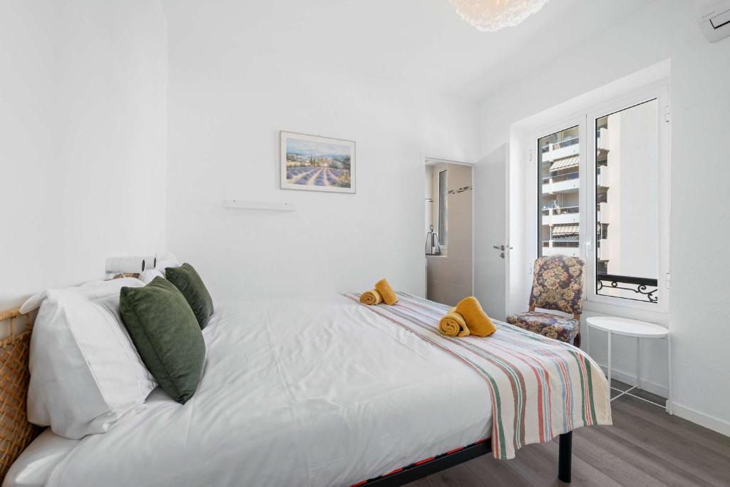 Le Botta, spacieux appartement famillial, centre ville de Menton, jardins Biovès, à 5 minutes de la mer - 2