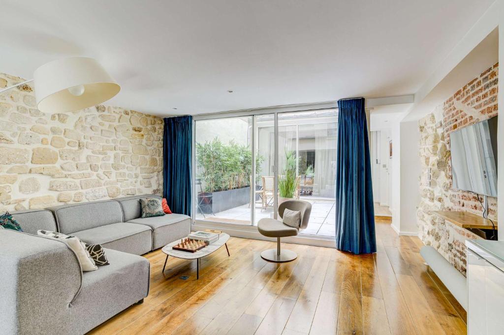 Jardin Prive - Gorgeous 3 Bed House in Le Marais - 5