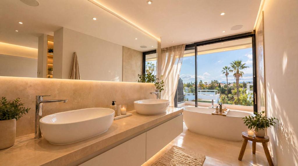 Villa Altos Puente Romano Private Pool Rooftop Jacuzzi Gym - 4