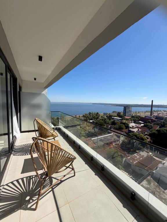 Vivo Costanera frente a la playa San José de Encarnación! Apartamento de 2 Habitaciones con amenities y cochera! - 3