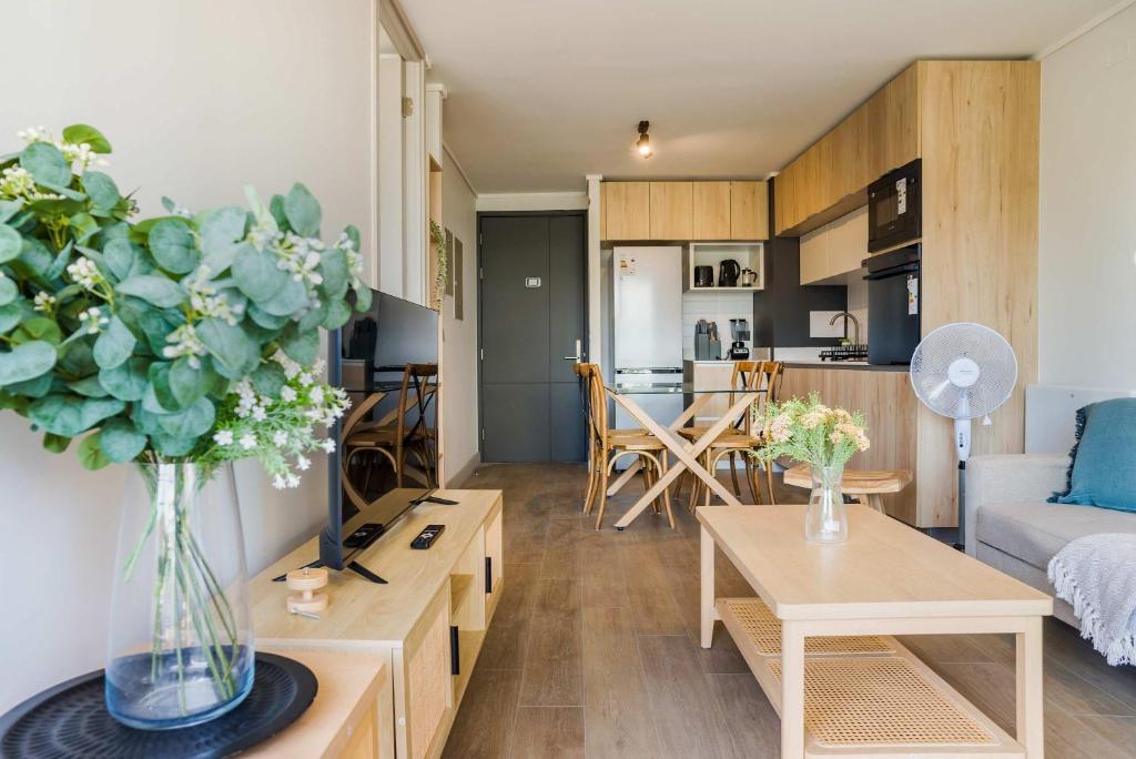 Las Condes 1BR Sleeps 3 near Metro Magallanes - 2