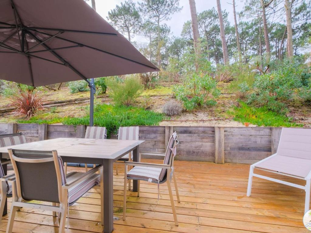 Maison de charme à Biscarrosse Plage, 8 pers, proche océan, jardin spacieux, terrasse, annexe. - FR-1-877-40 - 4
