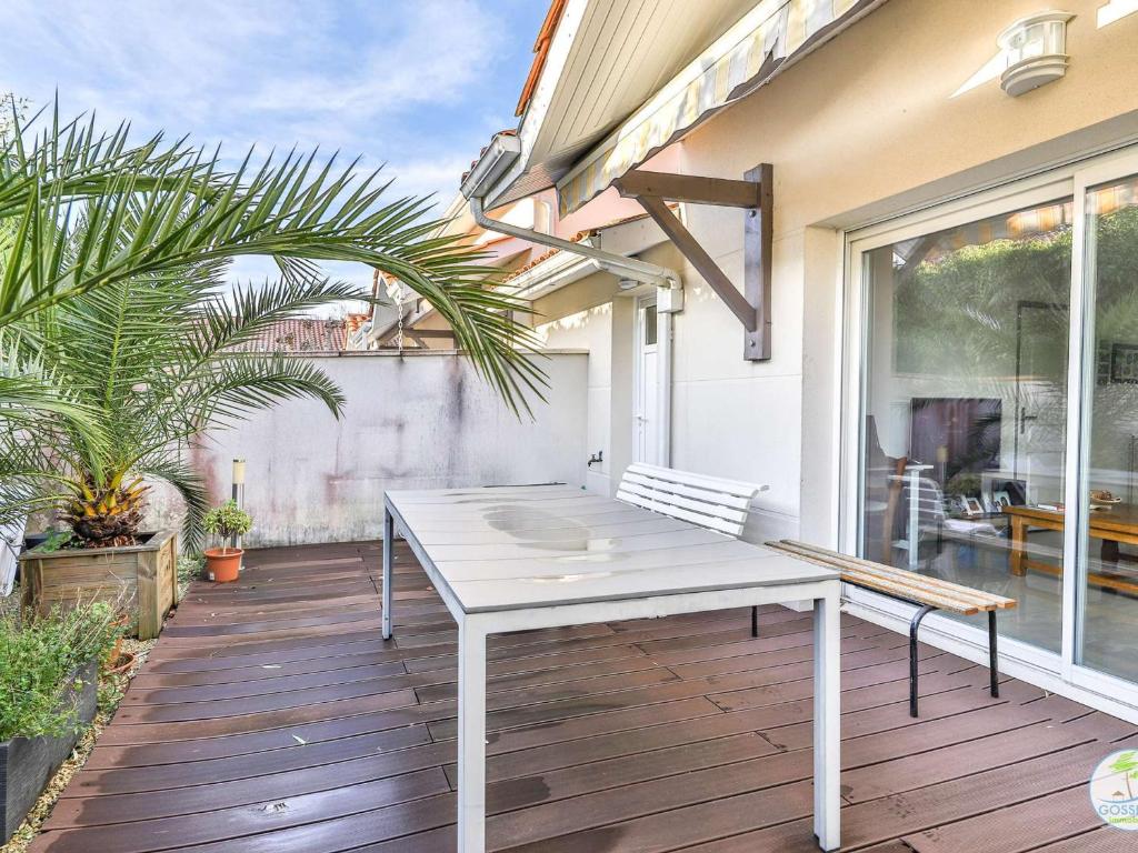 Maison contemporaine avec terrasse, 6 couchages, centre-ville Biscarrosse - FR-1-877-42 - 5