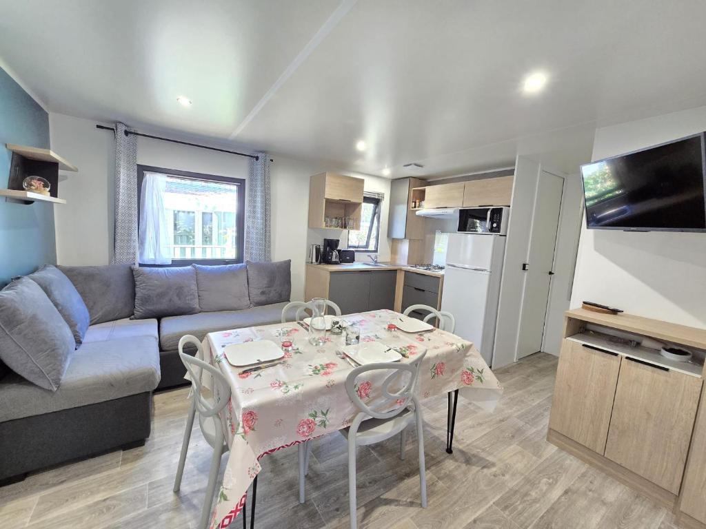 Mobil-home récent - 7 pers., forêt / plage - FR-1-777-50 - 3