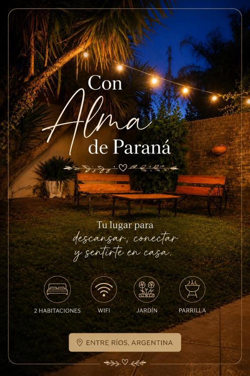 Con alma de Paraná, patio y estacionamiento propio - 1