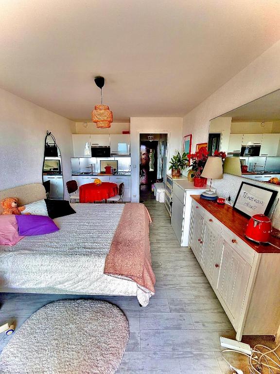 Studio vue mer 70 m de plage - 4