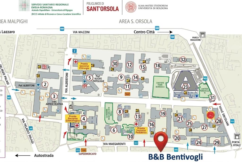 B&B Bentivogli by Lesdomus - fronte Ospedale Sant'Orsola - 2