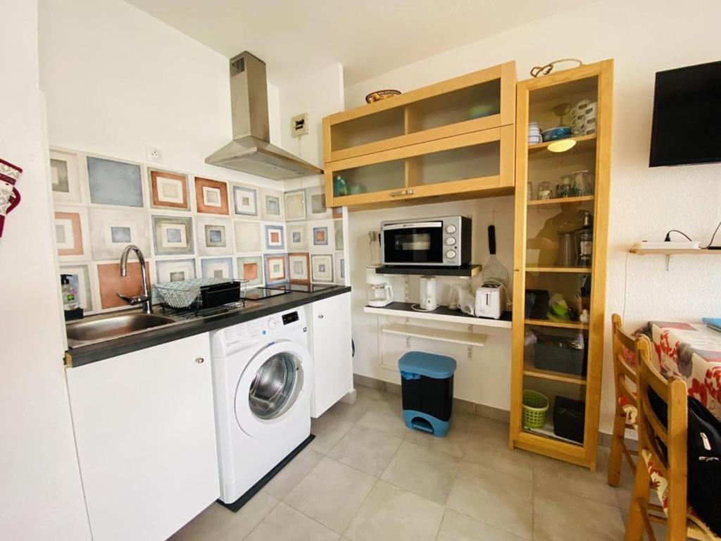 Studio climatisé avec terrasse, proche plage - 2 pers. - FR-1-874-89 - 4