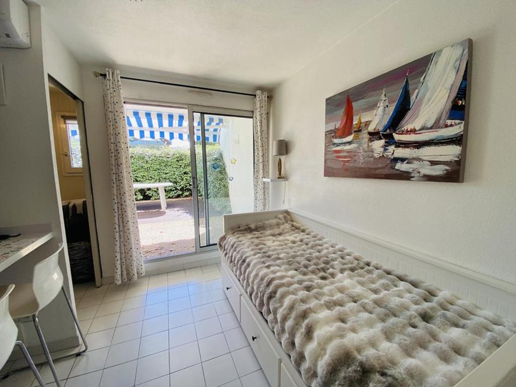 Studio cabine calme, plage à 4 pers. - FR-1-874-91 - 2