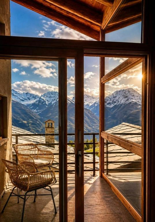 Historic Chalet At 1600M With Mountains Views - 1