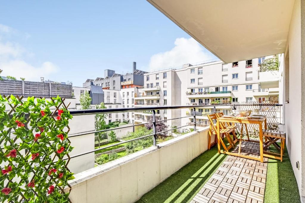 ANJA - Top Hôte Paris - Appartement rénové 6 pers - Parking - Métro 12 - 4