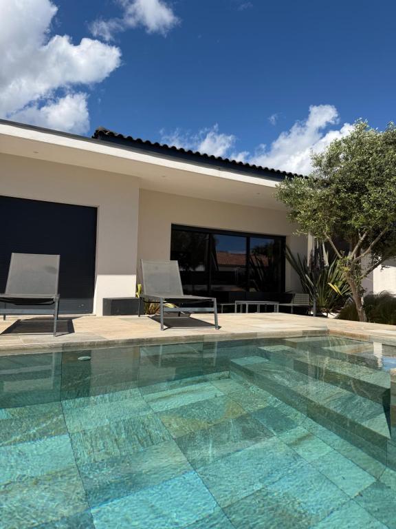 Villa spacieuse piscine 350 m de la plage - 5