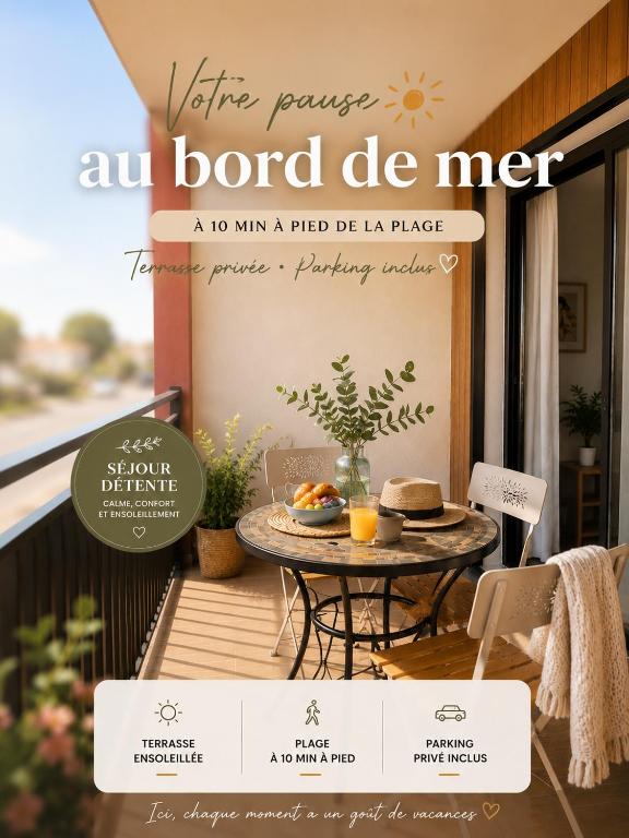 Biscawai Bisca Séjour détente dans un logement cosy avec terrasse ensoleillée, proche plage - 1