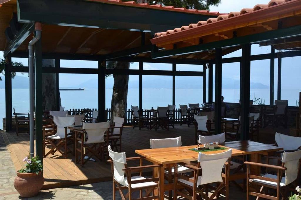 Bar/lounge, Pension Alexandros in Preveza