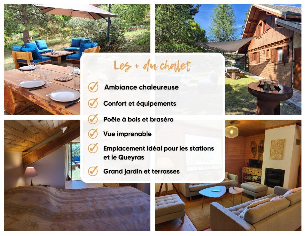 Chalet lumineux et spacieux entre Risoul Vars et les stations du Queyras - 5