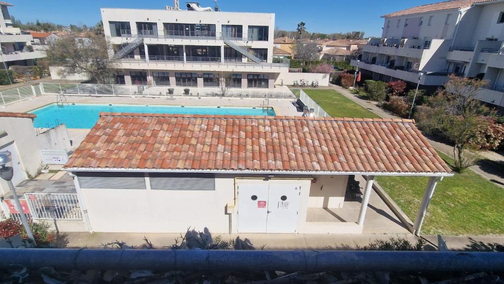 Beau duplex CAP CAMARGUE piscine 4 pers terrasse et parking dans résidence sécurisée - 4