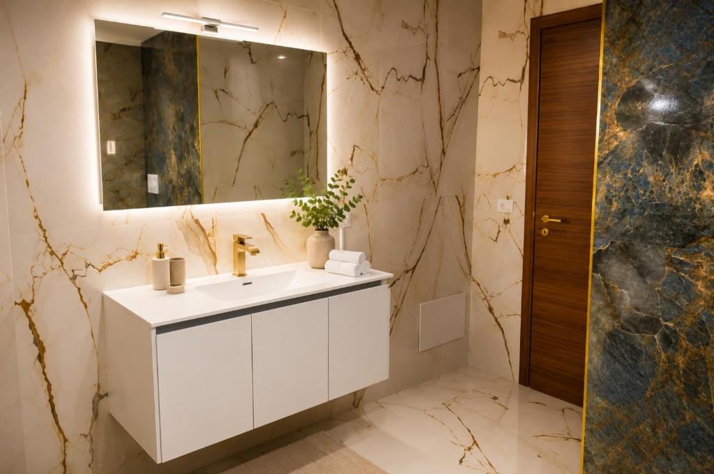 Villino Due Palme Private Patio House with Whirlpool Bathtub & LED Ambience in Salento 6 7 Guests - 4