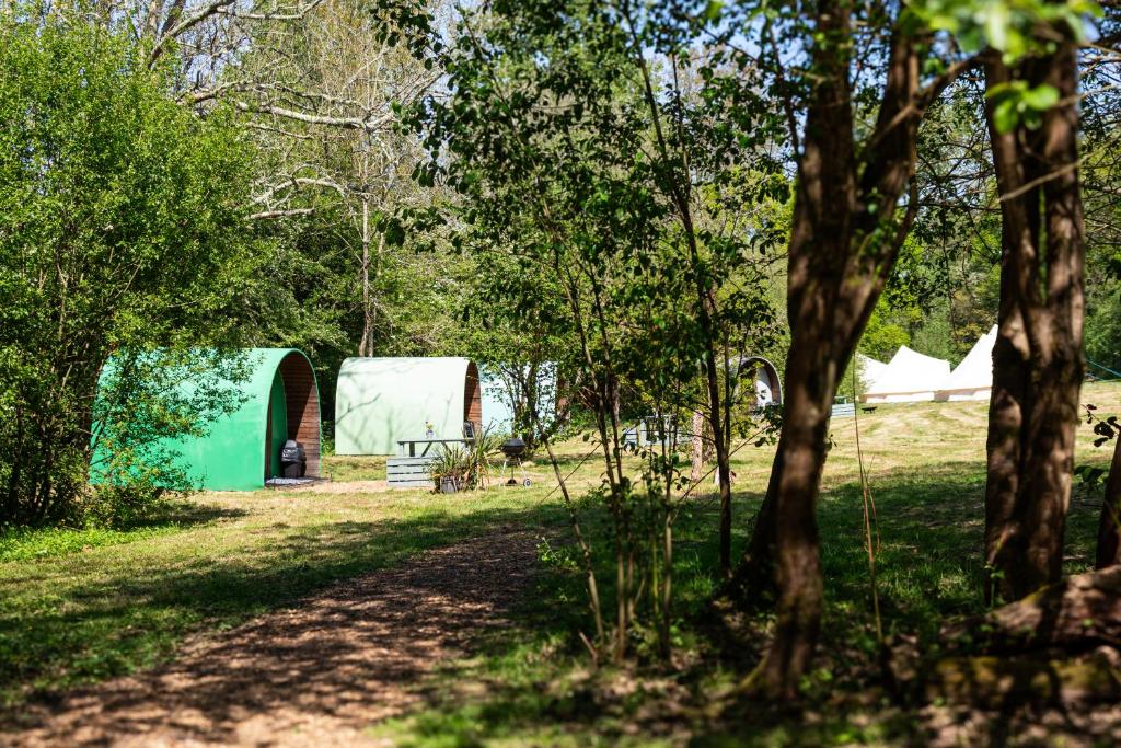 Battle Pods and Bells Glamping - pet-friendly stay