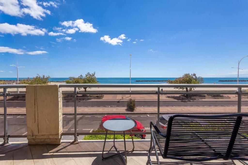 Valras-Loc Sablon - T4 Front de Mer avec Balcon - 5