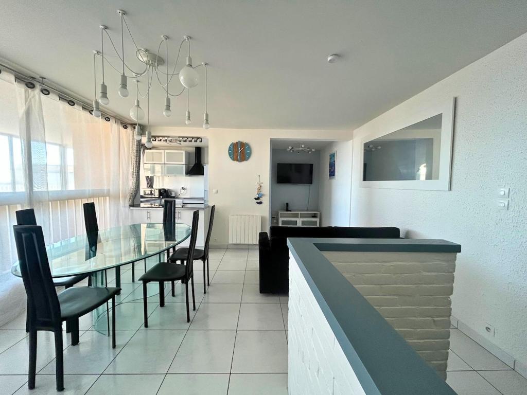 Piscine et vue mer - Duplex moderne 6pers - clim - 3