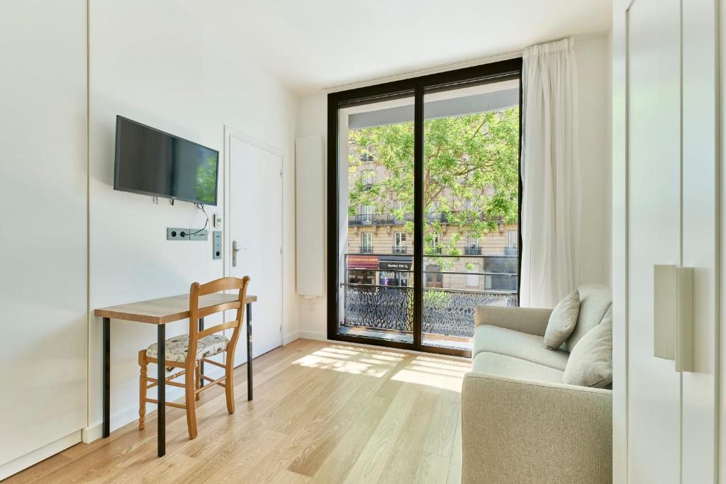 Auteuil 16e Studio lumineux & épuré géré par Mey Agency - 1