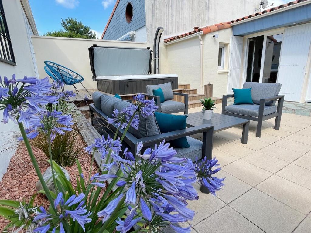 Le Rivage, maison proche mer avec Spa - 1