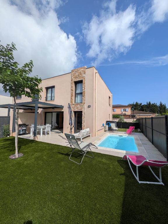 Cottage de Villepey, villa near beach, swimming pool - 2