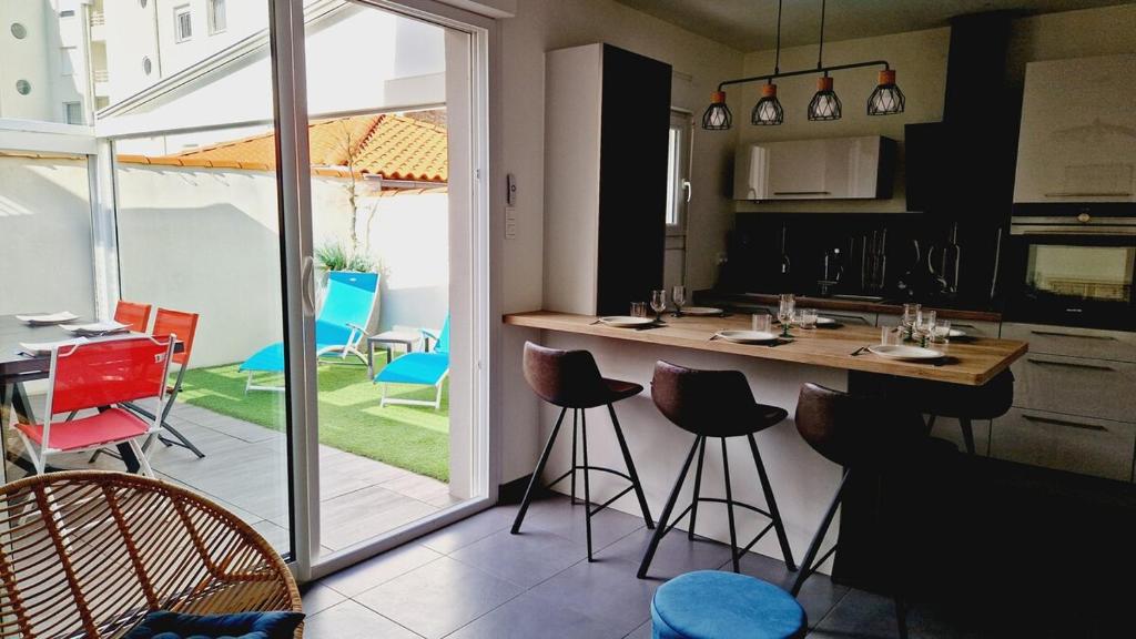 Le Lounge, maison avec terrasse proche plage - 4