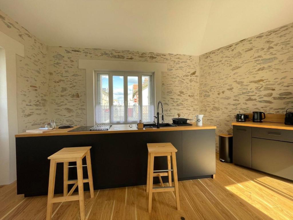 L'Atelier jolie maison rénovée proche côte sauvage - 2