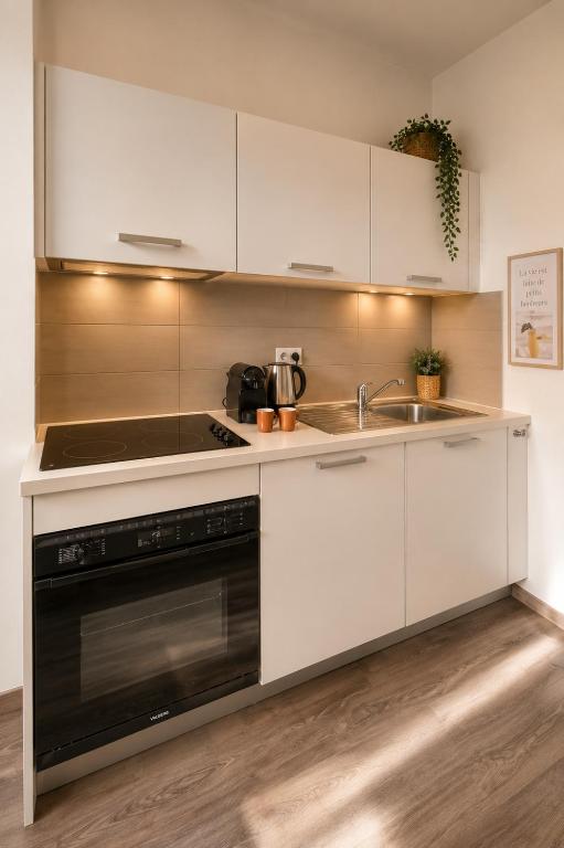 FRGK Goujon 1BR Design 300m Palais & Beaches AC & Ultra-Fast Wi-Fi - 5