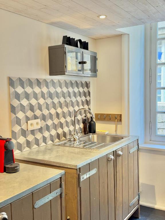 St Malo Intra-muros duplex 2 chambres Wifi haut débit à 3 min des plages - 4