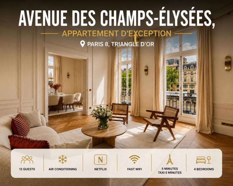 Avenue des Champs-Elysées, Appartement d’exception - 1