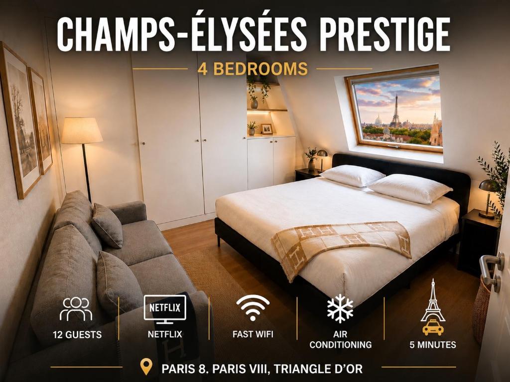Champs-Elysees Prestige 4 Bedrooms 12 Guests - 1
