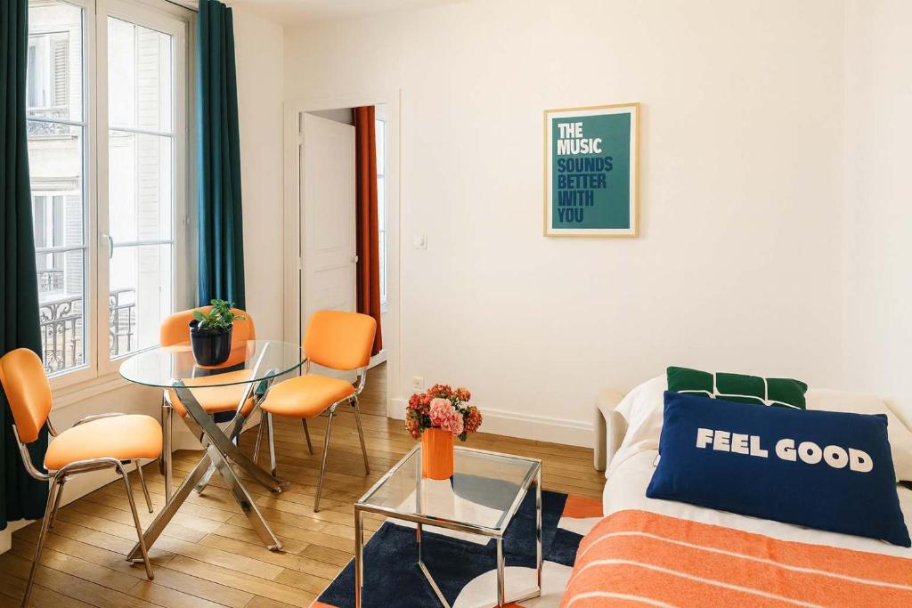 Appartement Cosy Paris 18 Sejour Proche Metro - 4
