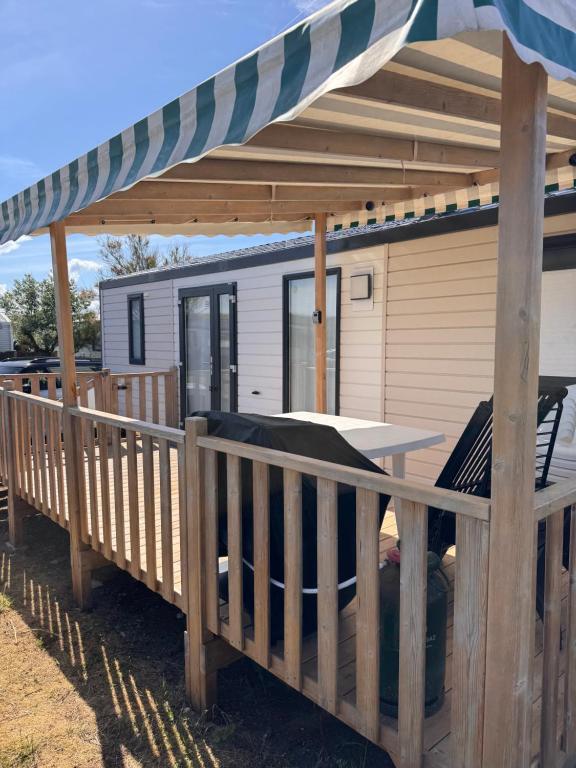 mobil home spacieux climatisé sur camping sol a gogo - 4