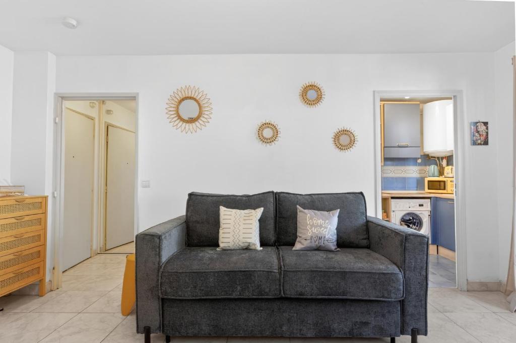 Studio centre Menton Borrigo Plage à 50 m - 3
