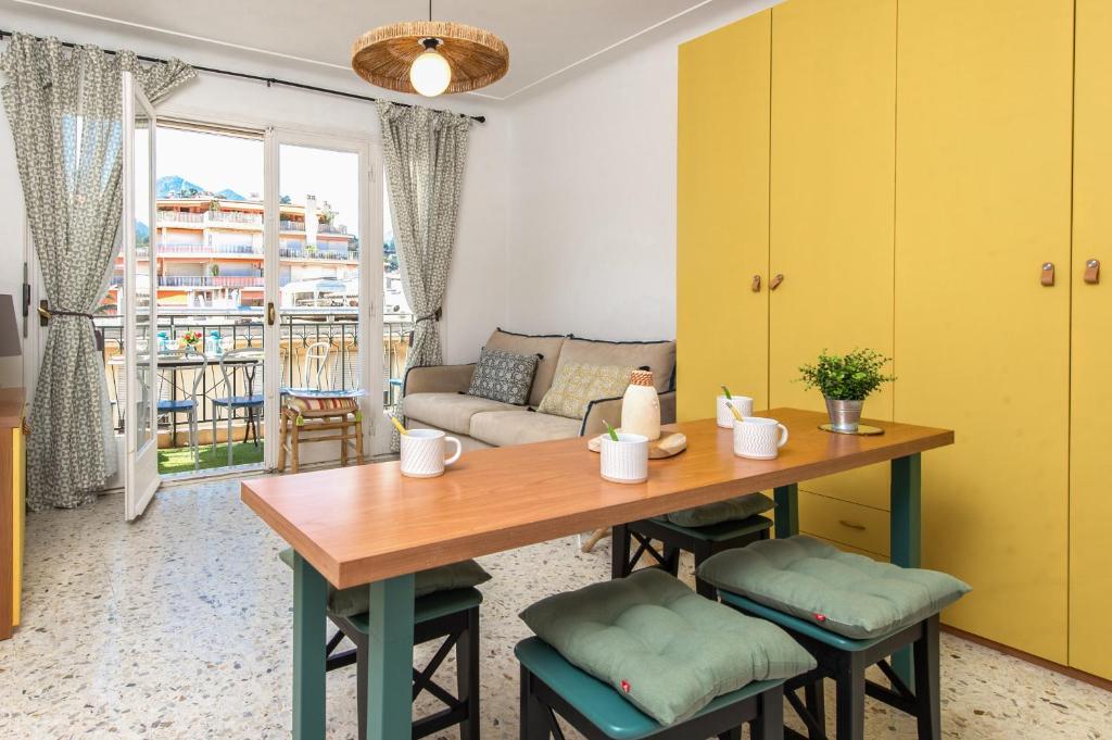 Menton, Studio pour 3 personnes, proche gare - 2