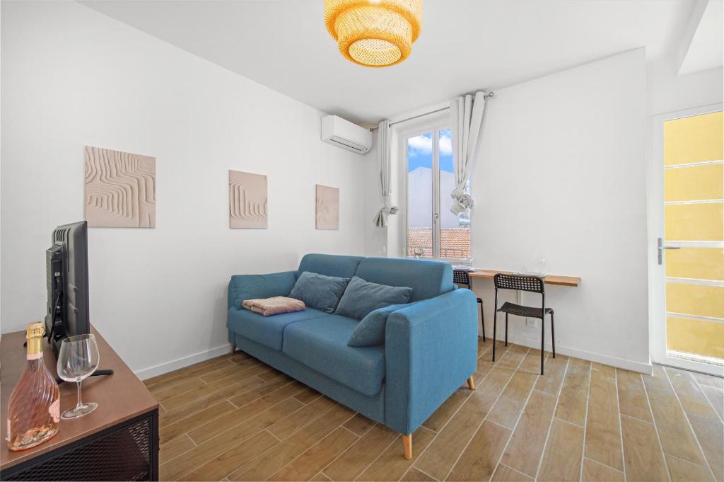 Nice, 3-room refurbished apartment near train station - 1