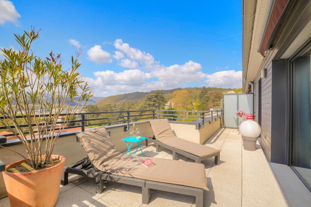Appartement 6 personnes Terrasse 100m2 Parking Proche Centre et Gare - 4