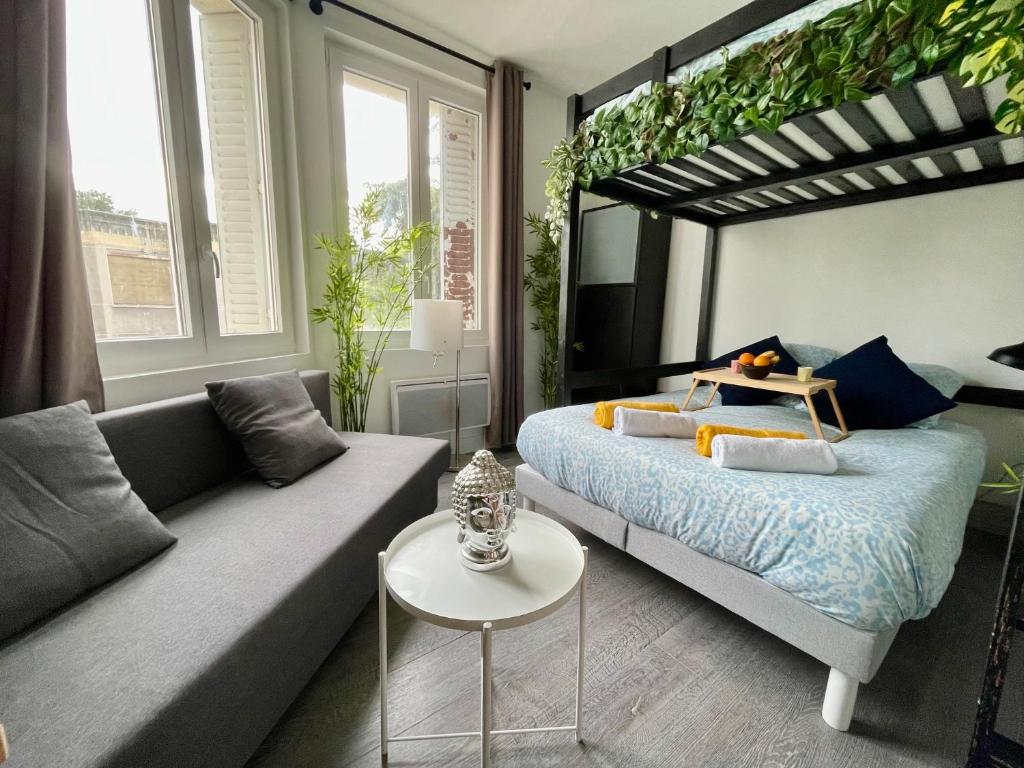 BnGo I Chic & Confort I 4 personnes, Proche Hôpital - 2