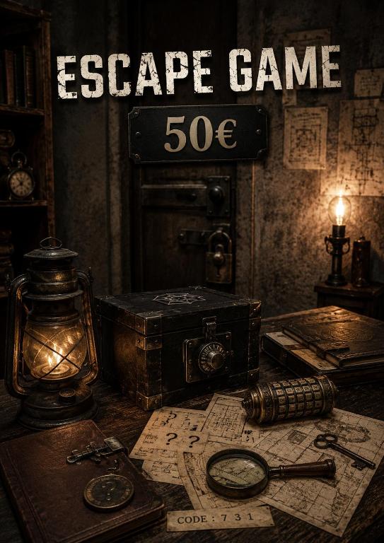 Méga Billard Baby Foot option Escape Game 5min de la gare - 2