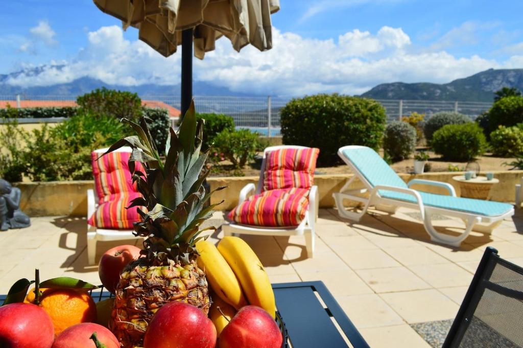 Appartement avec terrasse et parking privé vue panoramique centre ville Calvi - 3